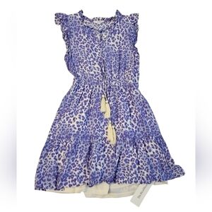 THML Lavender Animal Print Top